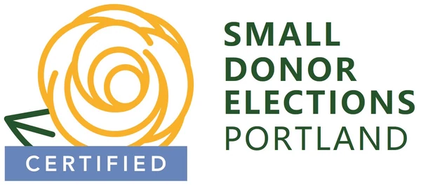 Certified by Small Donor Elections Portland